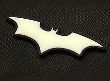 The Dark Knight Batman 3D PVC Glow In The Dark GITD SWAT Rubber Patch Hook  picture