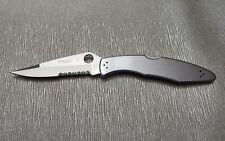 Spyderco C07PS Police Model Knives Combination Blade Serrated/ Plain .NIB picture