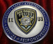 Commitment Service Community San Ramon Police Challenge Coin  picture