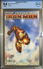 Invincible iron man #1 (2008) Billy Tan variant CBCS 9.4 picture