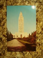 Louisiana State Capitol, Baton Rouge, Postcard picture