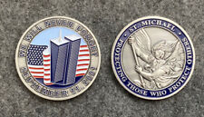 9/11 St. Michael Police Challenge Coin NYPD Never Forget -  picture