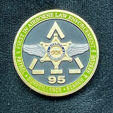 1st Airborne Law Enforcement Los Angeles County Sheriff 95 Challenge Coin picture