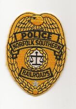 Norfolk Southern Railroad Police small hat patch train picture