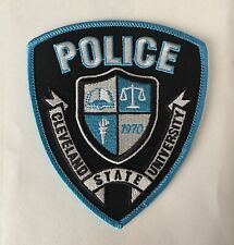 Cleveland State University Police shoulder patch picture