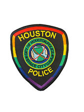 Houston Texas Police Pride Rainbow Patch￼ picture