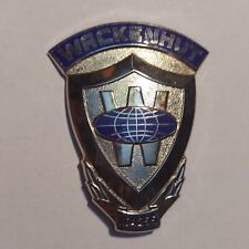 Wackenhut Security Badge Obsolete  104255 Numbered with   picture