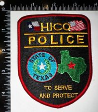Hico TX Texas Police Department Patch picture