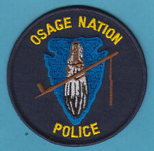OSAGE NATION OKLAHOMA TRIBAL POLICE PATCH picture