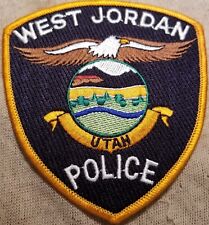 UT West Jordan Utah Police Shoulder Patch picture
