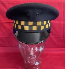 Vintage Retired Chicago Police OR Meter Maid Uniform Hat Checker Hatband 7 1/8 picture