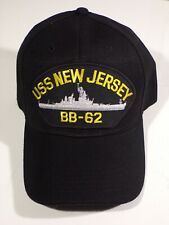 US NAVY USS NEW JERSEY (BB-62) MILITARY HAT/CAP picture