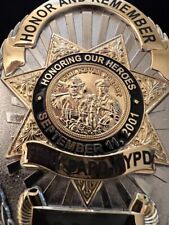 9/11 badge - Designed by first responders picture