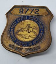 Vintage/Obsolete NYC Post Office Badge picture