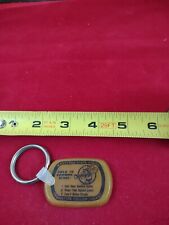 Vtg OPERATION YELLOW JACKET Maryland State Police Keychain Key Ring Chain *124-D picture