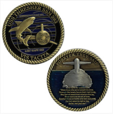 GENUINE U.S. NAVY COIN: USS THRESHER picture