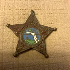 Antique Broward County Honorary Deputy Sheriff Badge  picture