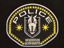 Henderson Silver Knights Golden Knights Police Patch - Henderson - HPD- SWAT  picture