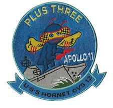 Apollo 11 USS Hornet CVS 12 NASA US Navy space recovery force ship patch picture