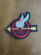 Winged Wheel Motorcycle Unit Police full size Patch picture