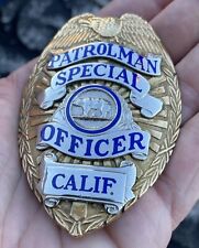 Obsolete California Patrolman Shield picture