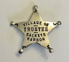 Trustee Village of Sackets Harbor New York Badge picture