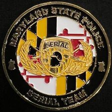 Maryland State Police Serial Team Challenge Coin picture