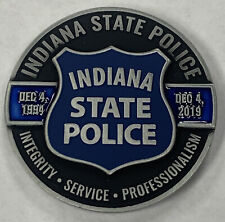 Indiana State Police Patrolman Challenge Coin picture