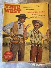 True West 5/1962-Pat Garrett-Billy the Kid-Joe Grandee-pulp thrills-G/VG picture
