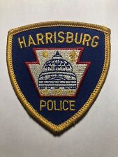 Harrisburg Pennsylvania Police Hat Patch ~ Approx 3” Tall picture