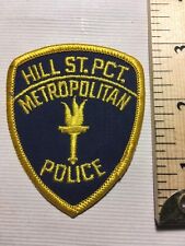 NOS Vintage HILL ST. Embroidered POLICE Jacket PATCH Hill Street BLUES Precinct picture