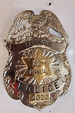 2022 Sturgis, SD 82nd Harley-Davidson MC Rally Police Jacket/Vest Pin  picture