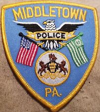 PA Middletown Pennsylvania Police Shoulder Patch picture