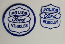   Ford Mustang Factory Police Vehicle Patch for Jacket or Cap/New picture