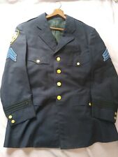 Vintage 1970s NYPD New York City Police Sergeant Jacket Coat Wool Large picture