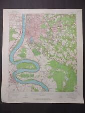 Vtg 1963 Geological Survey Map Baton Rouge  Quadrangle Louisiana Topographic picture