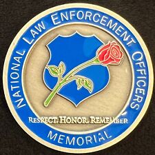 National Law Enforcement Officers Memorial Challenge Coin picture