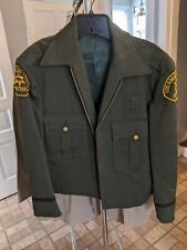  LA County Sheriff Ike Jacket Vintage Satin 42L Obsolete, 2 Patches picture