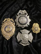 Various Obsolete New York Fire And Police Badges picture