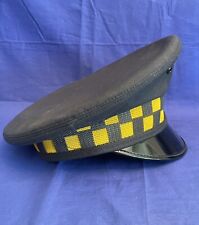 Vintage Retired Chicago Police OR Meter Maid Uniform Hat Checker Hatband 6 3/4 picture