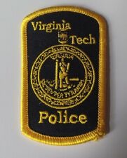 Virginia Tech Police Department Small Hat Patch picture