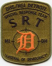 DETROIT MICHIGAN OHIO SPECIAL RESPONSE TEAM SRT SWAT POLICE PATCH picture