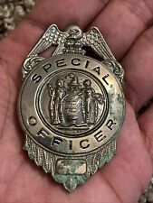 OBSOLETE Special Officer Badge w/ Eagle FAIR picture