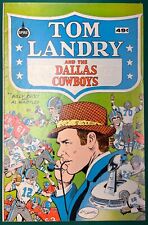 Tom Landry and the Dallas Cowboys 1973 Spire Christian Comics Scarce $.49 Cover picture