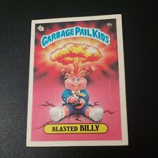 BLASTED BILLY 8b Topps Garbage Pail Kids 1985 Series 1 (GLOSSY)  2* GPK Card  picture