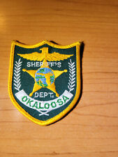 Okaloosa FL Police Hat Patch picture