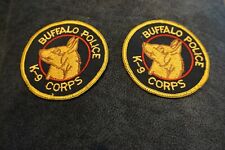Buffalo New York Police Department (BPD) k-9 corps patch picture