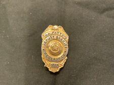 Vintage Miniature Police Badge “Deputy Sheriff” D.A. Patton McClain Co. Oklahoma picture
