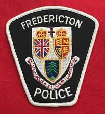 Fredericton Police Collectible Patch, Capital of New Brunswick, Eastern Canada picture