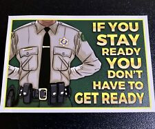 LASD “ Stay Ready” Vinyl Decal picture